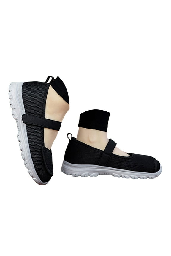 Walking Shoes for Women Comfort Adjustable Wide Width Breathable Mesh Nursing Shoes