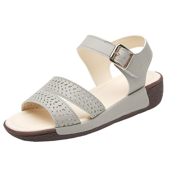 Mostsola Wedge Shoes for Women Sandals with Arch Support Comfort Soft Sole Summer Slingback Shoes