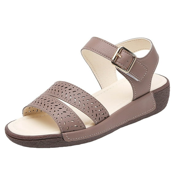 Mostsola Wedge Shoes for Women Sandals with Arch Support Comfort Soft Sole Summer Slingback Shoes