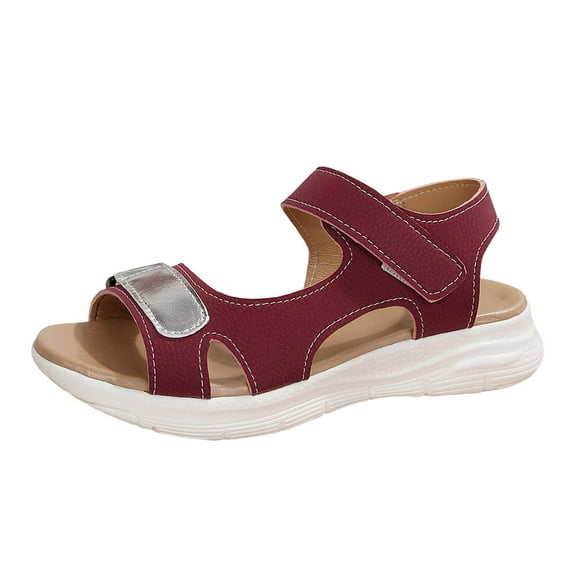 Mostsola Women's Comfort Arch Support Walking Sandals Adjustable Summer Beach Sports Shoes