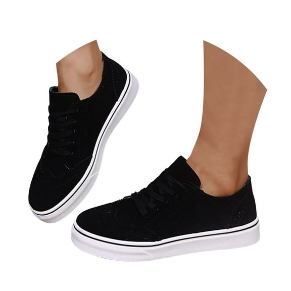 Mostsola Women's Fashion Sneakers Lace up Boat Shoes Vintage Lace Walking Shoes Suede Flats
