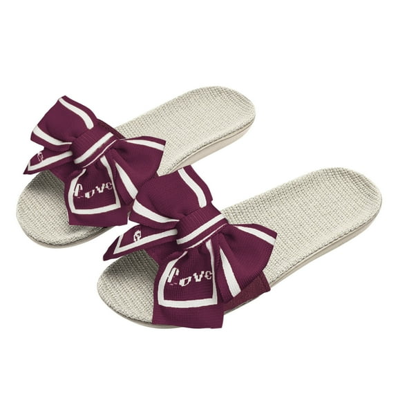 Mostsola Womens Flat Sandals Braided Summer Beach Dressy Shoes Fashion Bowknot Party Sandals