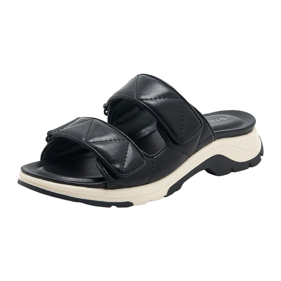 Mostsola Womens Sandals Casual Comfortable Arch Support Non-Slip Walking Shoes Slip on Beach Shoes