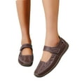 thumbnail image 1 of Mostsola Womens Sandals Mary Jane Flats Closed Toe Comfortable Walking Shoes Hollow Out Beach Shoes, 1 of 8