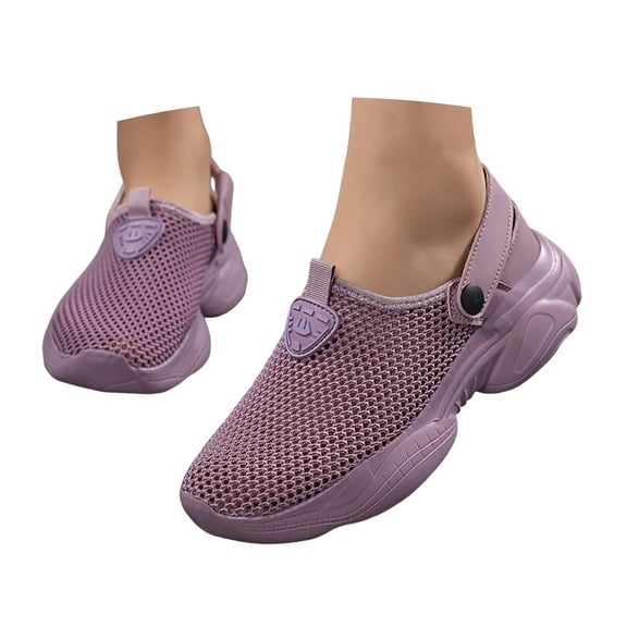 Mostsola Womens Sandals Mesh Clogs for Women Adjustable Slip on Slippers Lightweight Slides Sandals