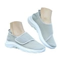 thumbnail image 1 of Mostsola Womens Walking Shoes Adjustable Slip on Mesh Casual Platform Sneakers with Arch Support, 1 of 6