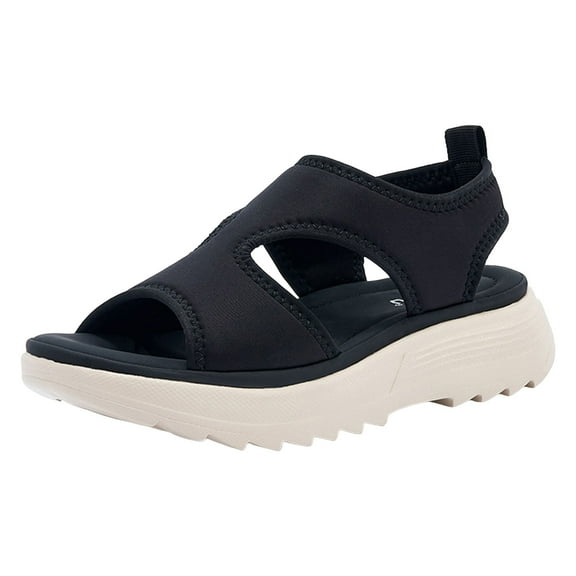 Mostsola Womens Walking Shoes Lightweight Wedges Heels Anti-Slip Slingback Beach Shoes