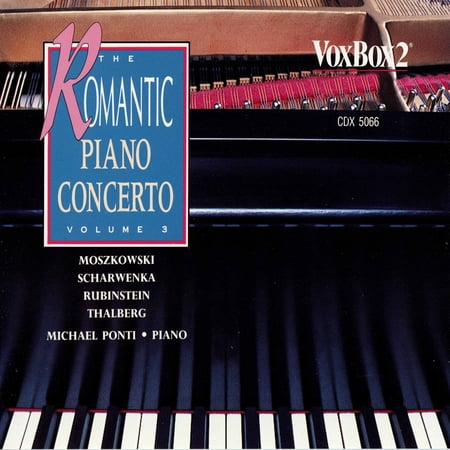 Moszkowski / Rubinstein / Thalberg - Romantic Piano Concerti V3 - Music & Performance - CD