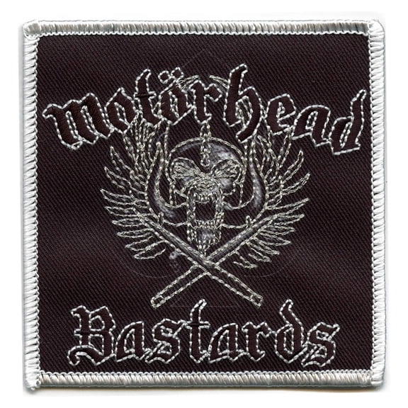 Motrhead Bastards Album Art Patch 1993 Snaggletooth Embroidered Iron On