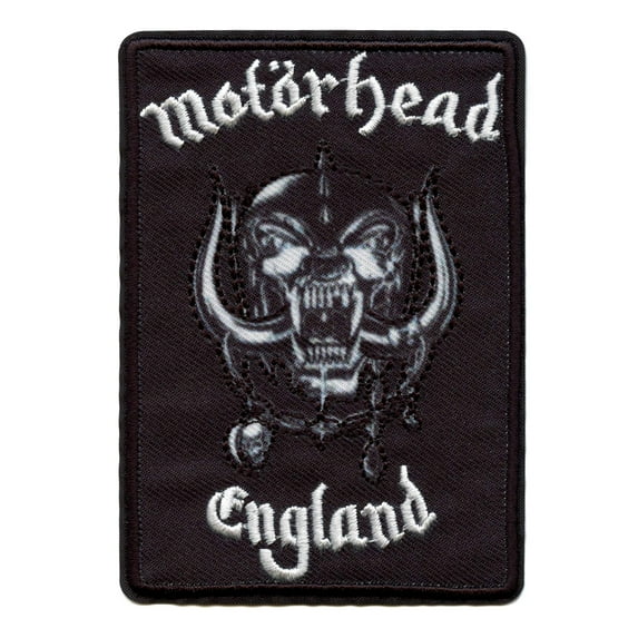 Motörhead England Snaggletooth Patch 1977 Album Art Embroidered Iron On