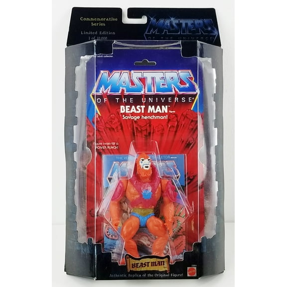 MotU Beast Man Commemorative Series Limited Edition Action Figure 2000 Mattel