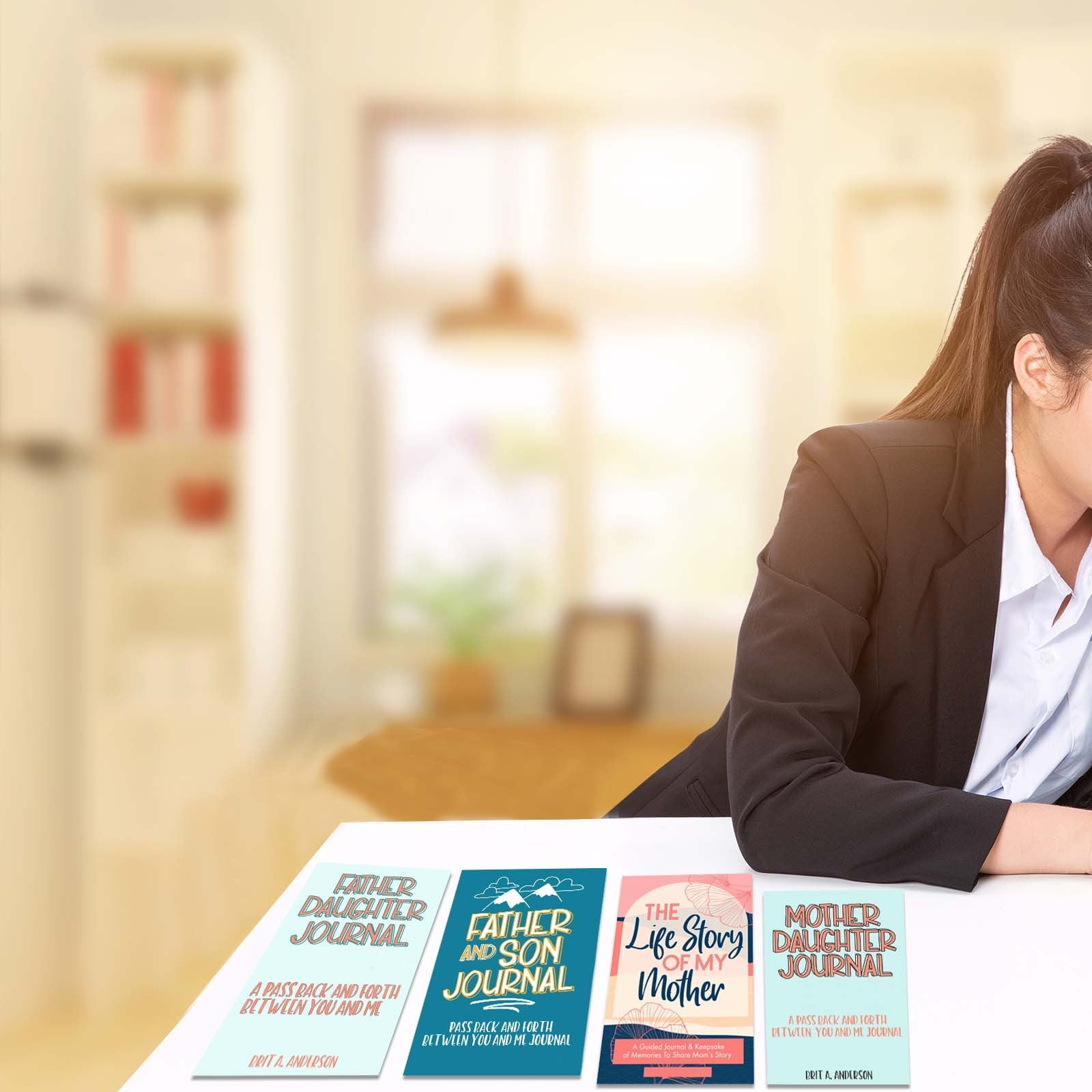 Motao Between Parents and Meparents and Child Passing Journal Back and