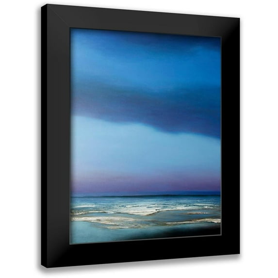 Mote, Michael 15x18 Black Modern Framed Museum Art Print Titled - Blue Symphony