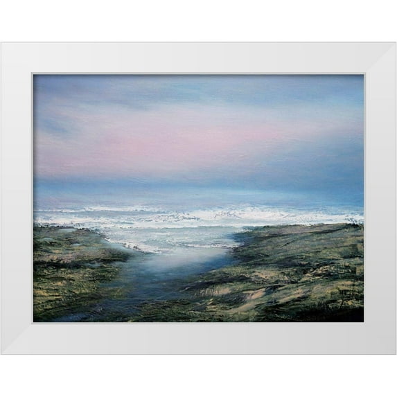 Mote, Michael 18x15 White Modern Wood Framed Museum Art Print Titled - Soft Light No. 2