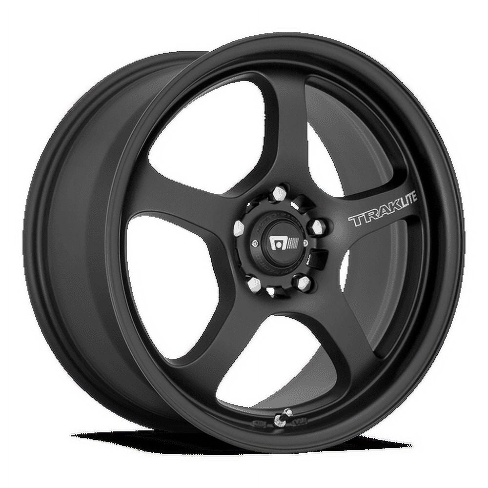 Moritech Rim Good Motegi Racing MR131 17X8in Aluminum Rim, Satin Black, 5X114.3 Bolt ...