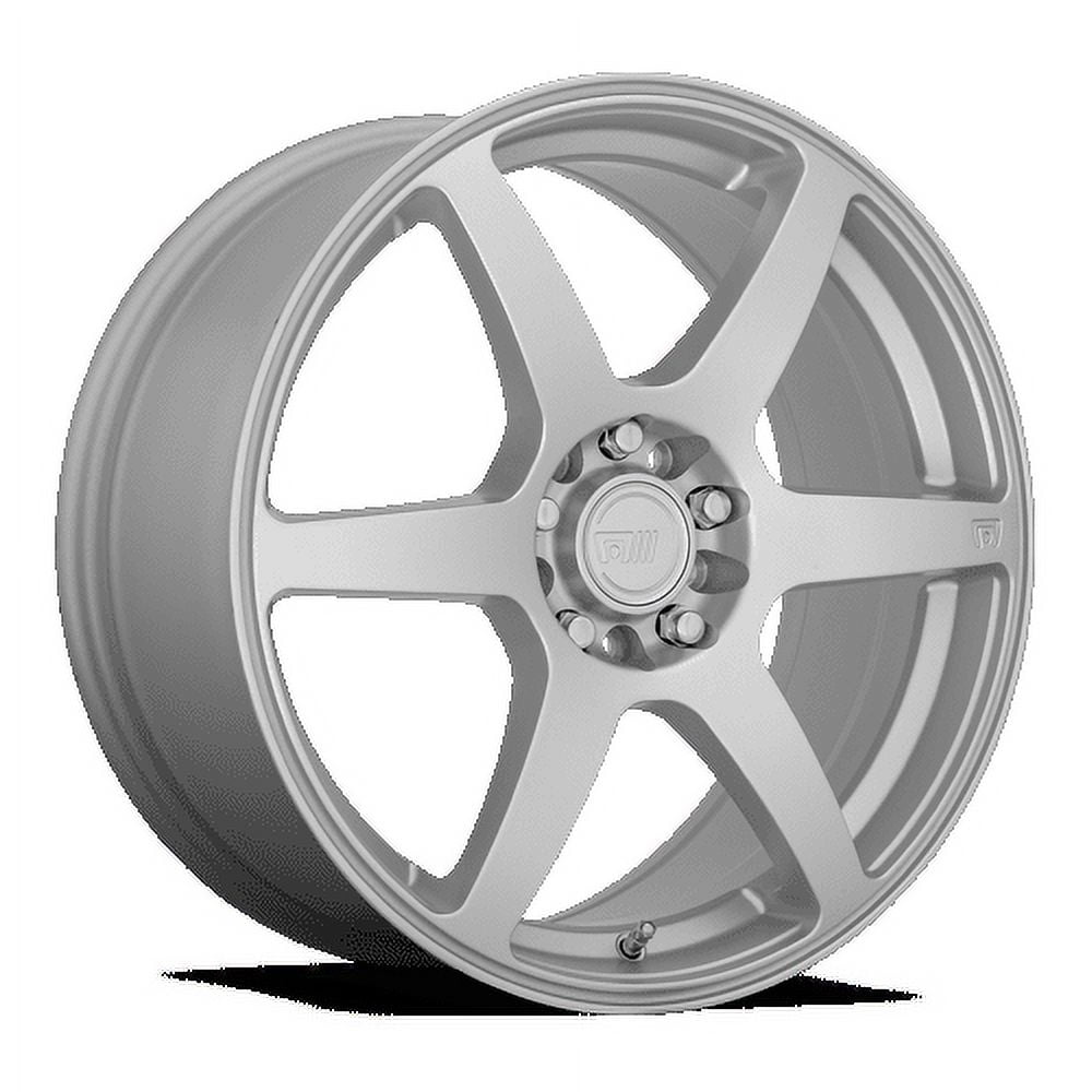 Moritech Rims Silver Motegi Aluminum Rim MR143 CS6 17X7in Hyper Silver Finish, MR14377001440 ...