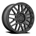 thumbnail image 1 of Motegi Aluminum Rim MR144 M9 16X7in Satin Black Finish, MR14467057740, 1 of 3