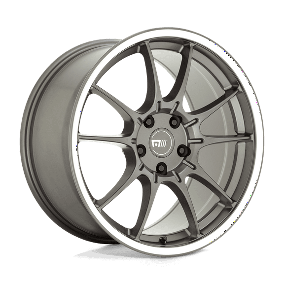 Motegi Aluminum Rim MR152 SS5 19X8.5in Gunmetal with Machined Lip Finish, MR15298551530