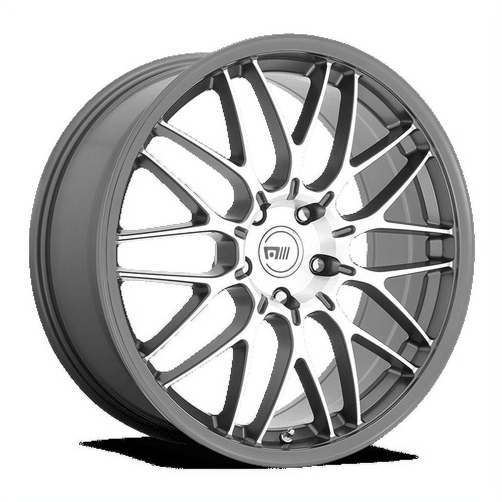 Moritech Rims Silver Motegi Aluminum Rim MR153 CM10 19X8.5in Machined Gunmetal Finish ...