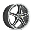 thumbnail image 1 of Motegi Cast Aluminum Rim MR107 16X7 5X4.5 G-BLK MACH 45MM, MR10767012345, 1 of 2