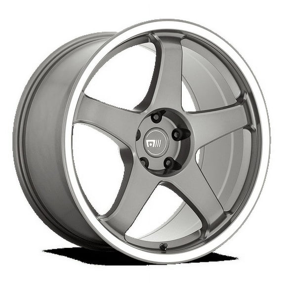 Motegi Mr151 Cs5 18X9.5 5X114.3 40Et 72.56Cb Gunmetal With Machined Lip Wheel