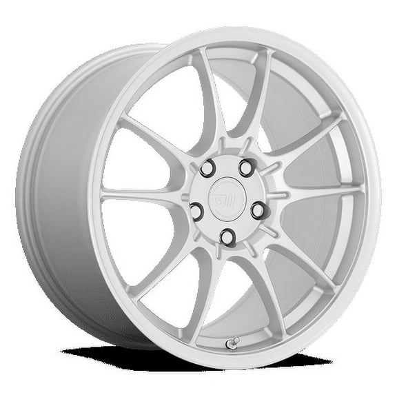 Motegi Mr152 Ss5 17X8 4X108 45Et 56.15Cb Hyper Silver Wheel
