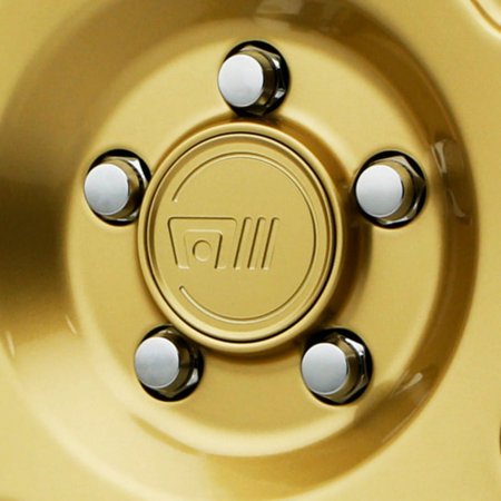 Motegi Racing Wheel Center Hub Cap Snap-In 65.3mm Rally Gold
