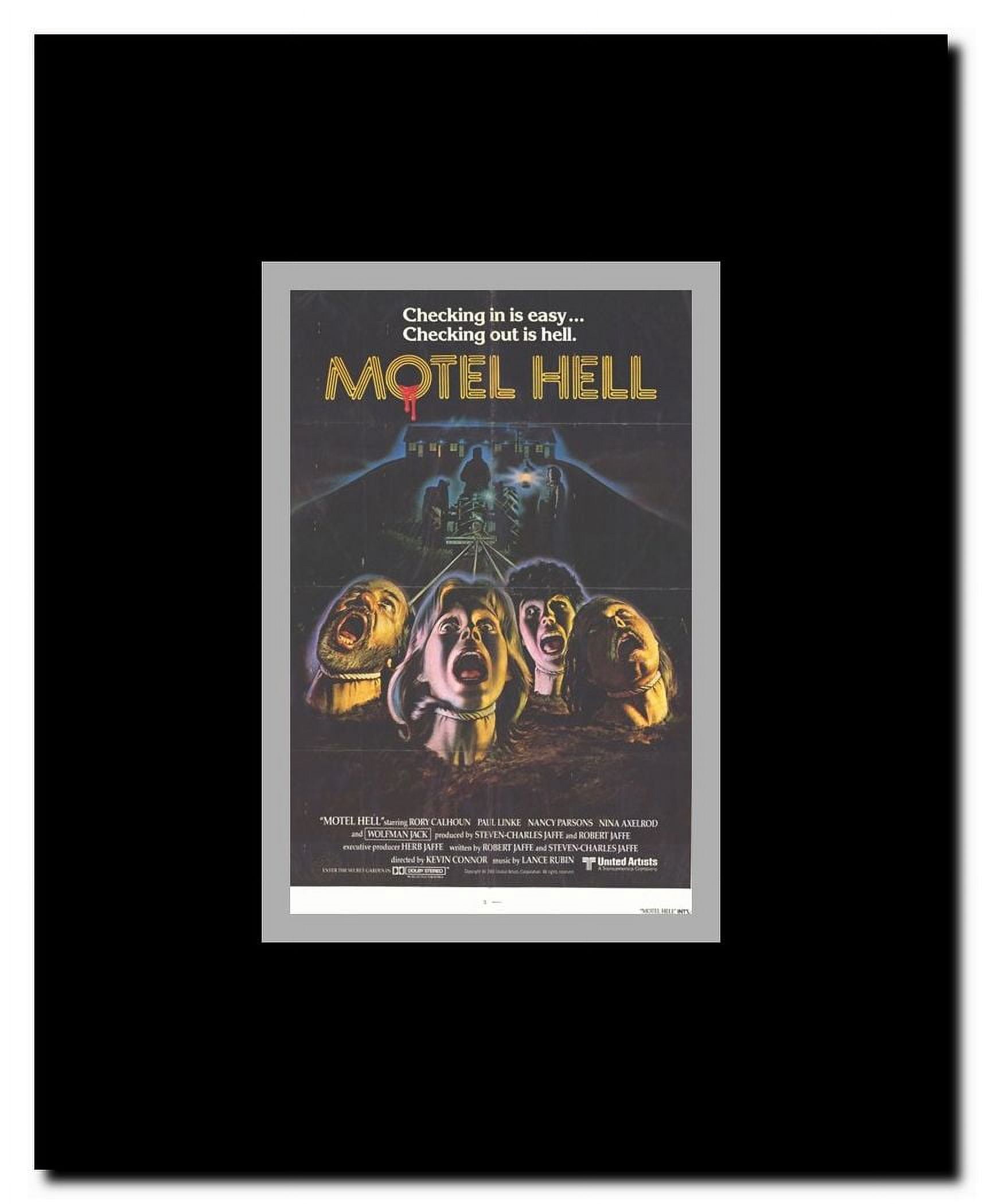 Motel Hell Framed Movie Poster