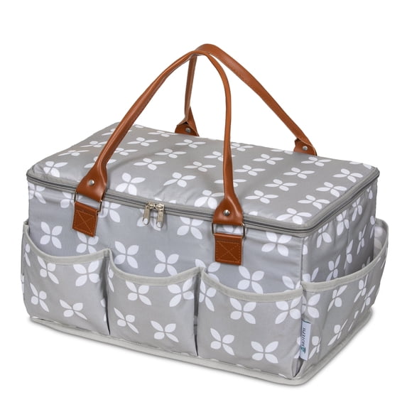 Moteph Extra Large Diaper Caddy, Craft, Toy Organizer, Zip-Top Cover, Waterproof Wet/Dry Bag
