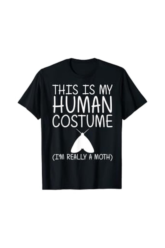 Moth Easy Halloween Human Costume Insect Owlet DIY Gift T-Shirt, Unisex T-Shirt
