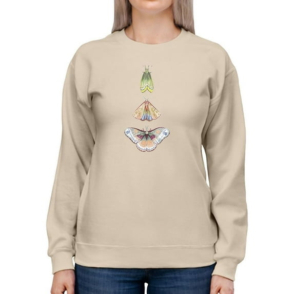 Moth Fairies Ii Sweatshirt Women -Grace Popp Designs, Female Small
