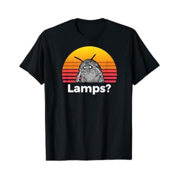 Moth Meme Funny Lamp T-Shirt