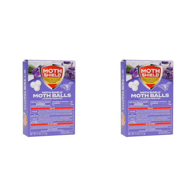 Moth Shield Moth Balls Lavender Scent Kills Clothes Moths Carpet
