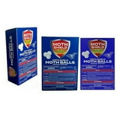 Moth Shield Moth Balls Original Scent 4 oz, Pack of 3