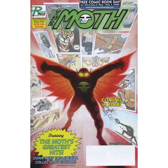 Moth, The FCBD #2008 VF ; Rude Dude Comic Book