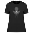 thumbnail image 1 of Moth With Sun Resembling Eye T-Shirt Women -Image by Shutterstock, Female Medium, 1 of 2