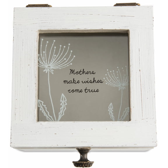 Pavilion Gift Company - Mother - 4.5" x 4.5" x 3" Wish Box