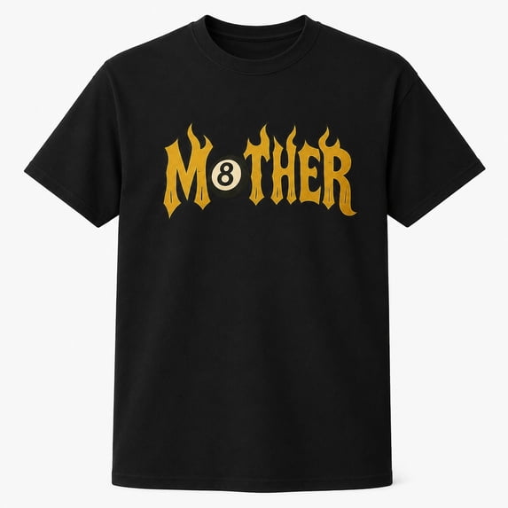 Mother 8 Ball Graphic T-Shirt, Unisex Classic Fit Crew Neck Tee