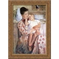 thumbnail image 1 of Mother And Child 19x24 Gold Ornate Wood Framed Canvas Art by Cassatt, Mary,, 1 of 2