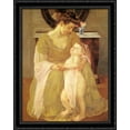 thumbnail image 1 of Mother And Child 28x36 Large Black Ornate Wood Framed Canvas Art by Mary Cassatt, 1 of 2