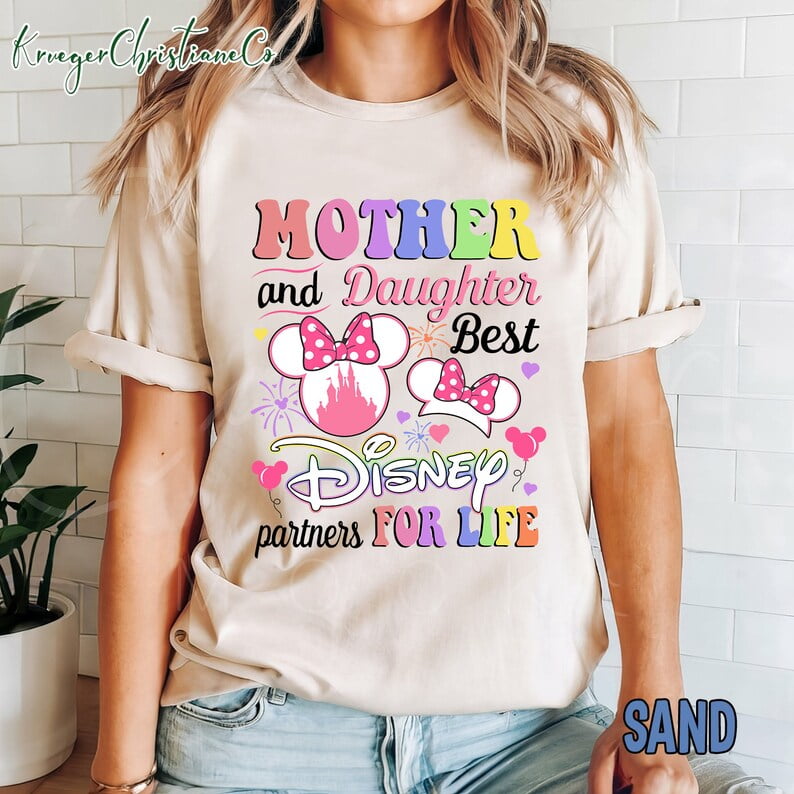Mother Daughter Minnie Mouse Mom Shirt Minnie Minnie Me Disney MOM