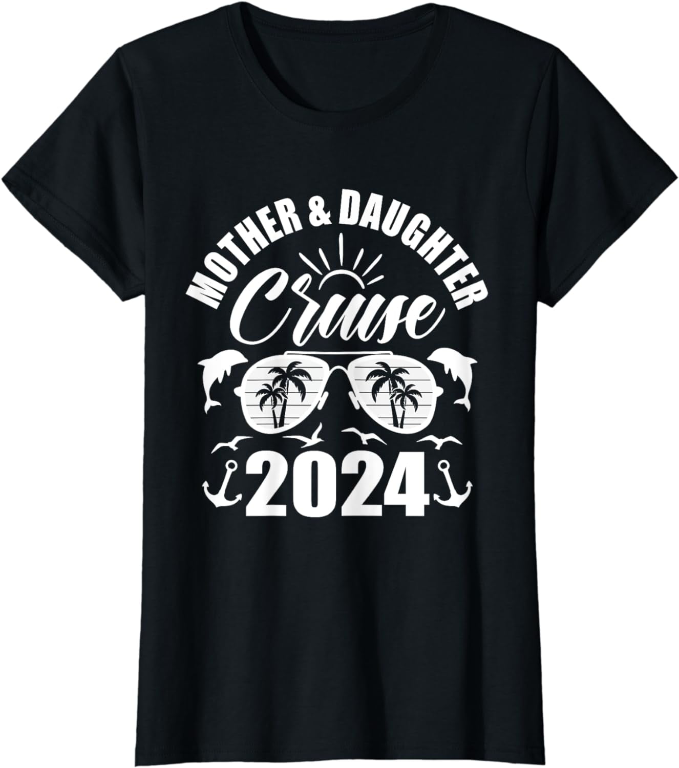 Mother And Daughter Cruise 2024 Mom Daughter Summer Vacation TShirt