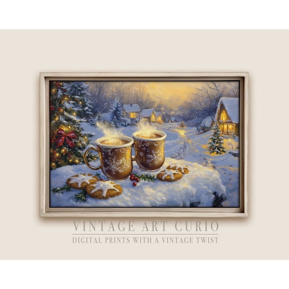 Mother And Kittens Print, Nursery Cat Wall Art Home Decor #4136, 8x12 UNFRAMED