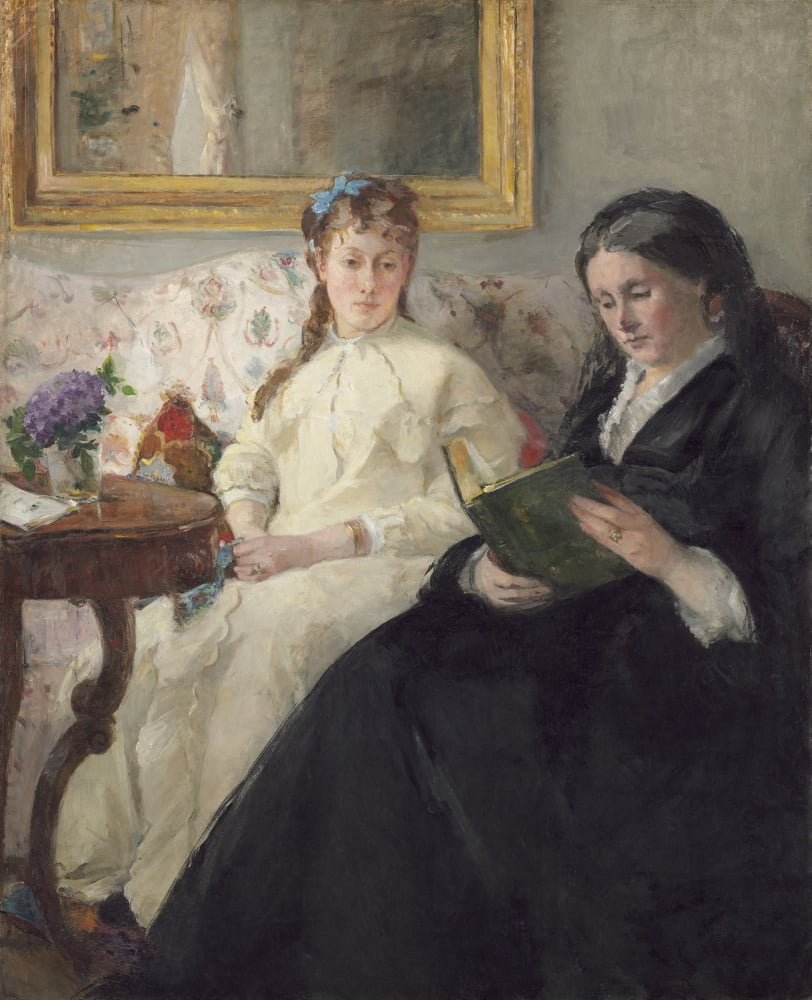 Mother And Sister Of The Artist Canvas Art - (24 x 36)
