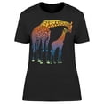 thumbnail image 1 of Mother And Young Giraffe T-Shirt Women -Image by Shutterstock, Female Large, 1 of 2