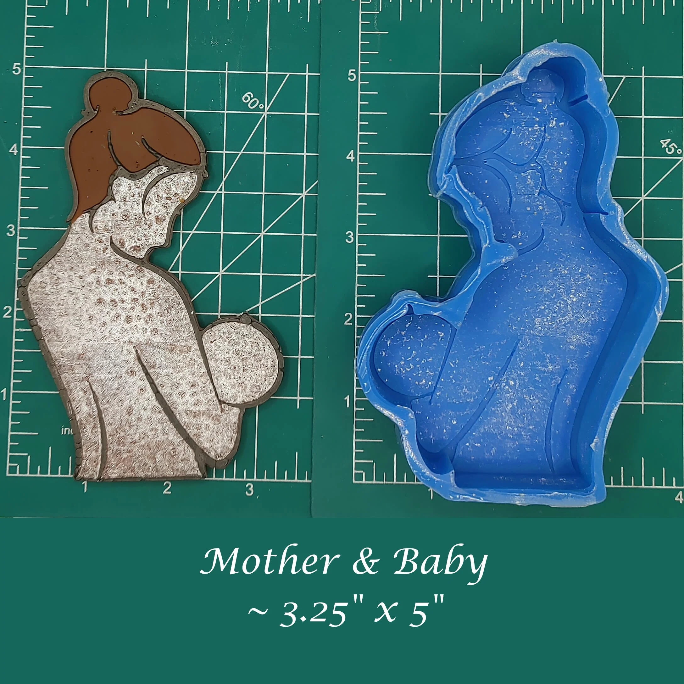 Mother & Baby Silicone Freshie Mold