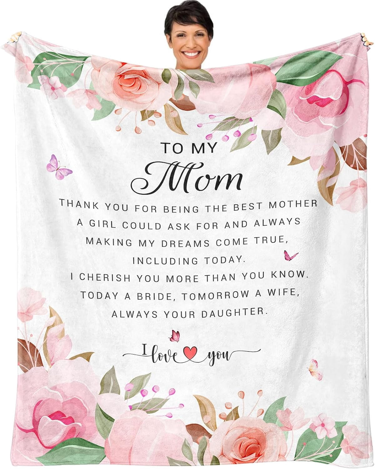 Mom & Daughter Figurine – Hand-Painted Resin Sculpture, Mother Of The Bride Gift, Birthday Or Christmas Keepsake