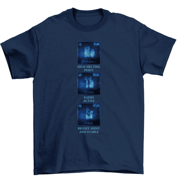 Mother Bright Shiny Stable Periodic Table Elements Mom T-Shirt Men Women