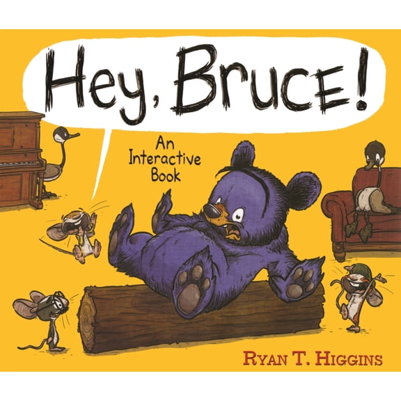 Mother Bruce Hey, Bruce!: An Interactive Book, (Hardcover)