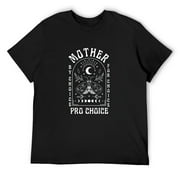 Mother By Choice For Choice Mystical Pro Choice Feminist T-Shirt Black S